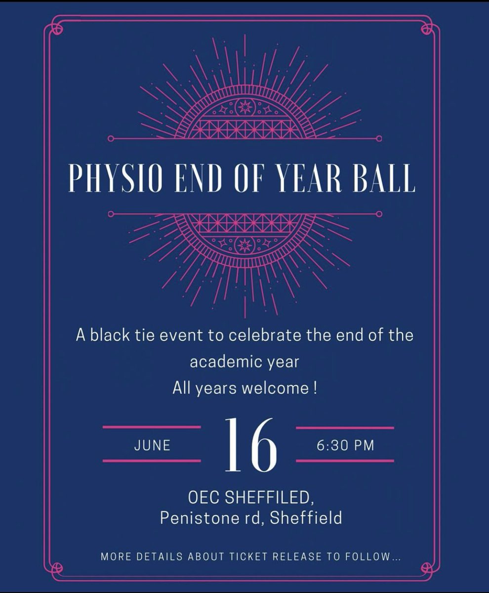 Tickets for our end of year ball will go off sale on MAY 16th ! ❌

Buy yours here: 

hallamstudentsunion.com/soc/7009/?fbcl…