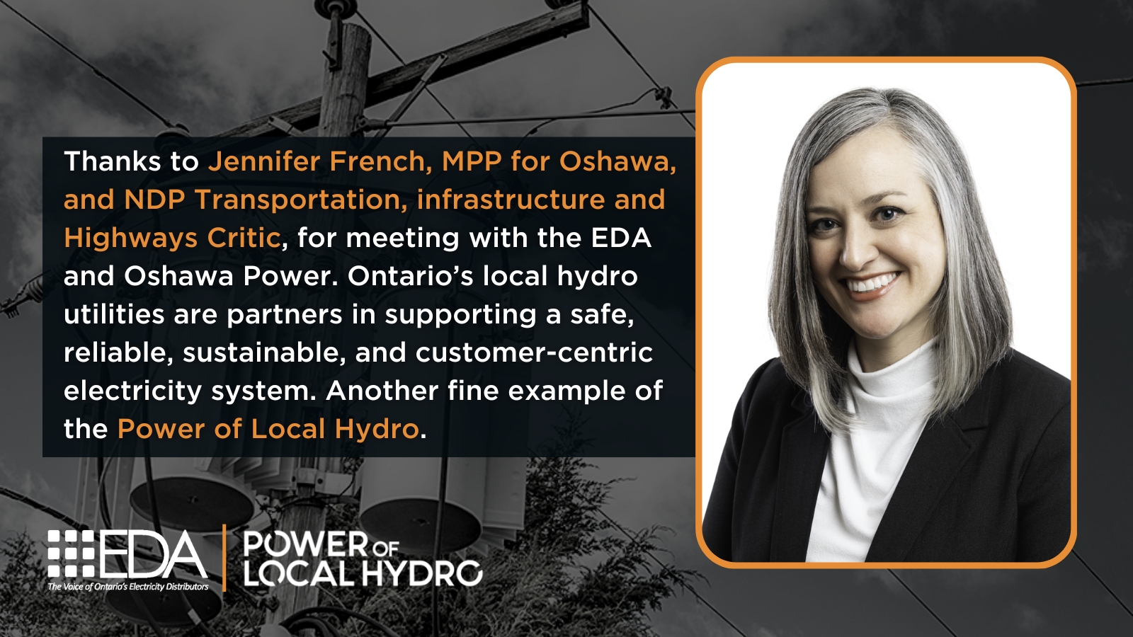 Electricity Distributors Association (EDA) on Twitter "Thank you to