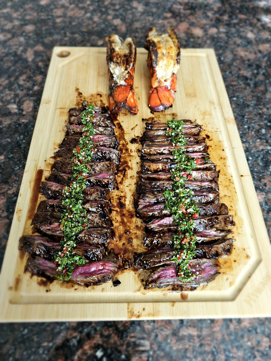 Surf and Turf!
Skirt Steak with Chimichurri and Grilled Lobster Tail.
.
.
.
#skirtsteak #steak #chimichurri #lobster #lobstertail #grill #bbq #dinner #carnivore #carnivorejt #theinnercarnivore #surfnturf #surfandturf