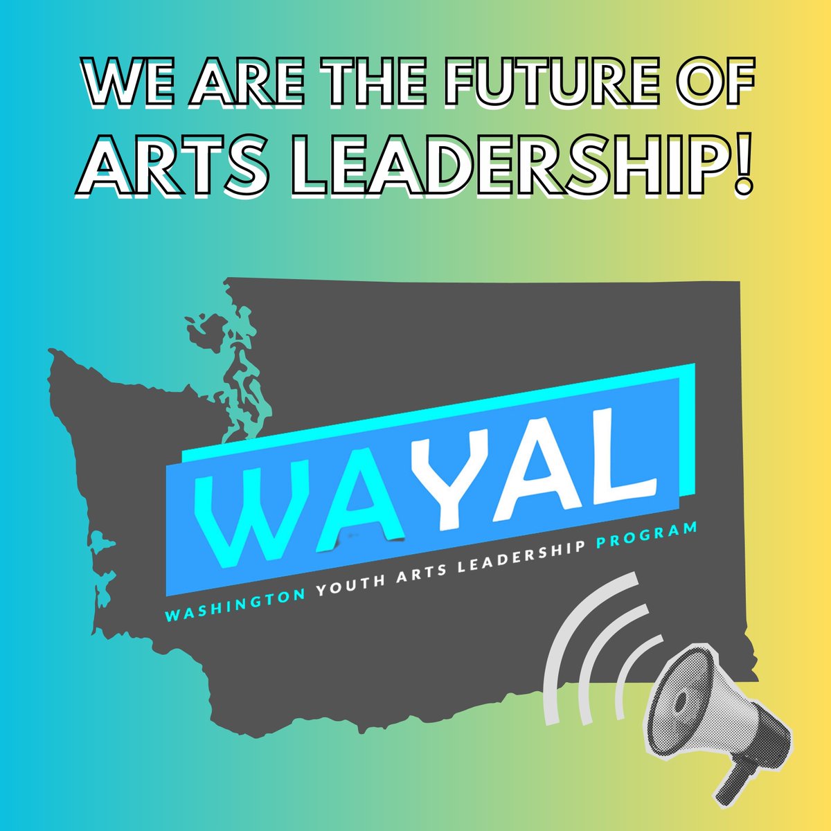 ArtsWA's tweet photo. ๐ฃ Apply now! The Washington Youth Arts Leadership (WAYAL) program application is open to youth artists in WA, ages 16-19.
๐Deadline: July 16 | 5p.m. PST
๐๐ฝApply: https://t.co/tSCO2bjOhE
#waedu #waeducation #artsintegration https://t.co/GXYUjPwpz8