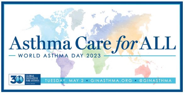 Ce 2 mai a lieu la Journée Mondiale de l'Asthme.
Les EGSR  se mobilisent pour améliorer la vie des personnes souffrant d'asthme et sensibiliser les patients et les PDS à la prise en charge. 

 <a href="/AsthmeAllergies/">Asthme & Allergies</a>  &amp; @Réseau environnement santé  lnkd.in/e485nFCH