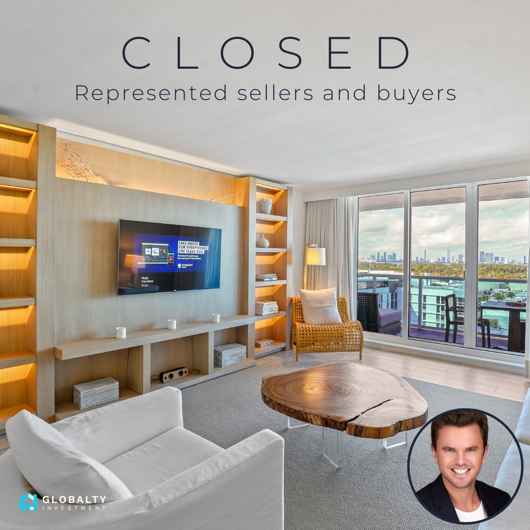 GlobaltyInvest's tweet photo. Just Closed !☺️

Luxury 1 Bedroom condo located in the prestigious 1 Hotel &amp; Homes. 

Represented sellers and buyers ! 

1 Bed | 1 Bath | 866 ft²

Sold at : $1.820.000 https://t.co/Brg1myv1Oe