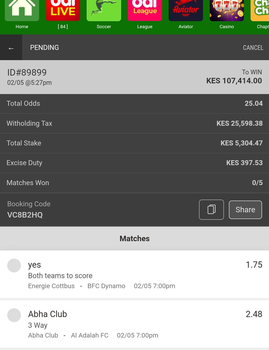 Kicks off at 7.00pm
Click Here to place bet 👇
odibets.com/share/VC8B2HQ