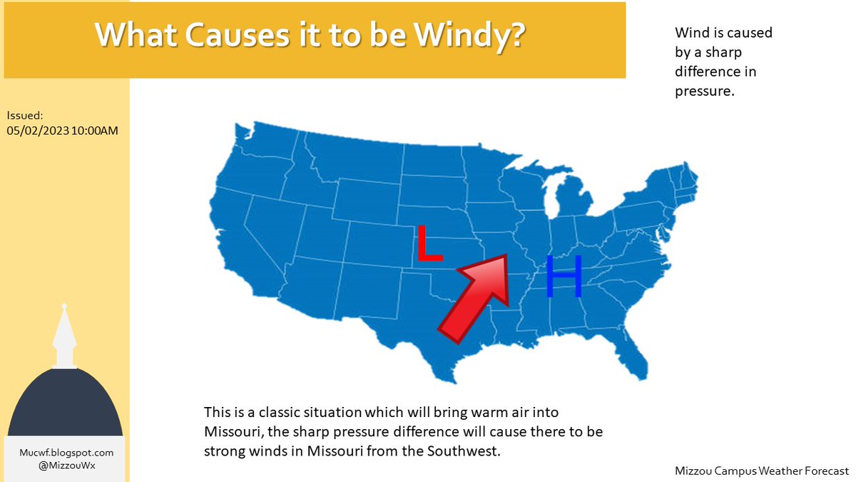 Hold onto your hats! Windy conditions will be in effect this week. Make sure to go outside and enjoy the warm weather before we see chances for rain on Thursday!