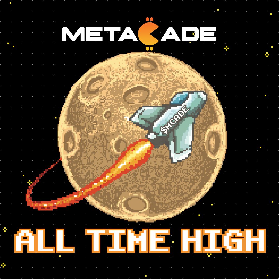 Metacade_'s tweet photo. 🚀$MCADE ALL TIME HIGH🚀

$0.03457🤑

✅21% PRICE INCREASE IN THE PAST 24 HOURS
✅114% UP IN TRADING VOLUME IN PAST 24 HOURS

We are going to the moon🌝 https://t.co/xPhbh1GFQf
