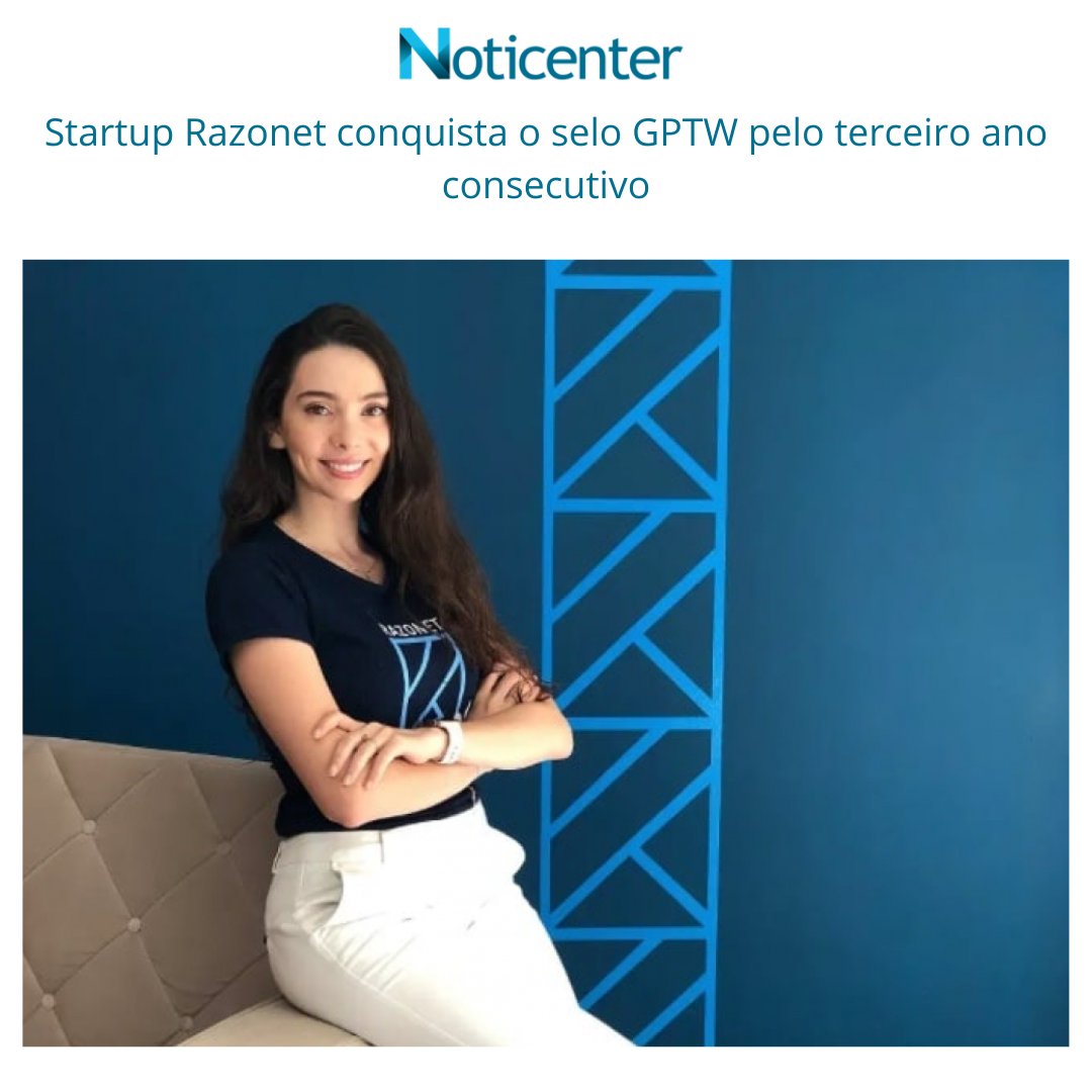 noticenter's tweet image. A Razonet Contabilidade Digital, com sede em Joaçaba e mais de 2.700 clientes em todo o país, conquistou pelo terceiro ano consecutivo, a certificação GPTW Brasil.

🔗 Saiba mais:

noticenter.com.br/n.php?ID=33789…

#noticenter #NotíciasSC #Razonet #GPTW #Joaçaba #santacatarina
