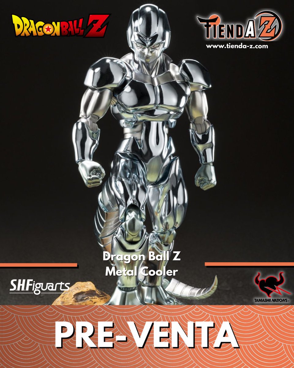 TiendaZ_'s tweet photo. Metal Cooler se une a la línea #SHFiguarts de #TAMASHIINATIONS 
¡No pierdas la oportunidad de reservarla o sucumbe al poder de la Big Gete Star!
https://t.co/dEOMZ5Oj2n
.
.
.
#MetalCooler #DragonBallZ #TiendaZ #TamashiiNationsWorldTour #DBZ #Anime #Manga #Figuras https://t.co/y2ZBE0Nclv