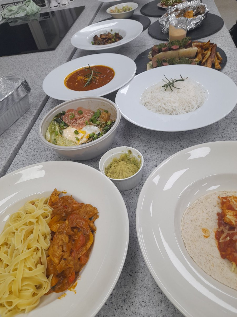 International Foods by the Fourth Form. Pupils researched and made  dishes from a country of their choice. Superb organisational skills. High quality results achieved by all. Well done all <a href="/solsch1560/">Solihull School</a>