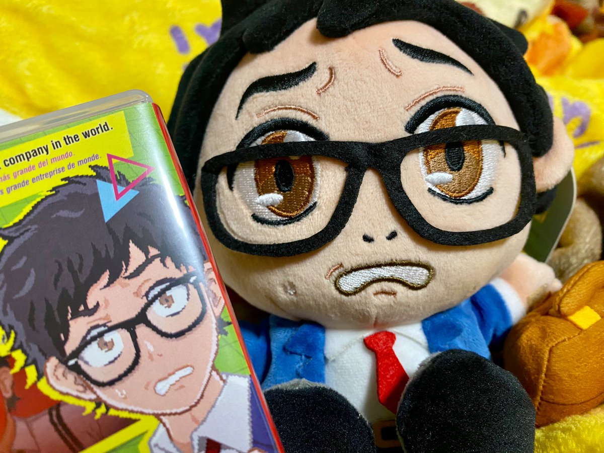 Brutapode_545's tweet photo. ブライアン届いたわよ🥳🥳逼迫した表情が可愛いとはいえこの顔でぬいになるの面白いでしょ
#YuppiePsycho https://t.co/bAiDAgIpYL