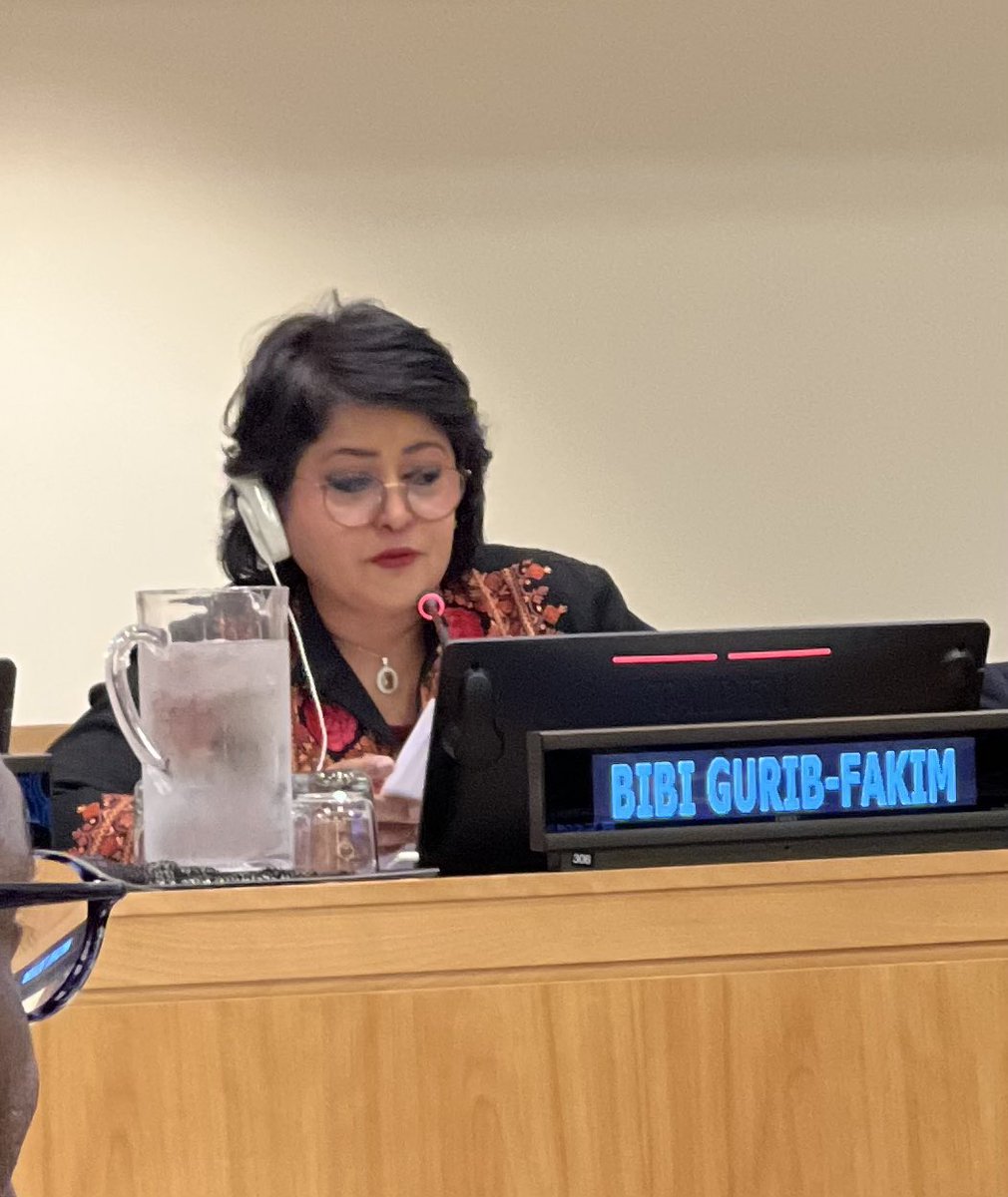 #STI4SDGs #STIForum

'To effectively meet our devlmt challenges, we must bridge the gap btw policymaking, #Science, #Technology, the needs & demand of the human capital. We need our highly skilled pool of adequately trained #youth, both male & female.' - H.E. Ameenah Gurib-Fakim