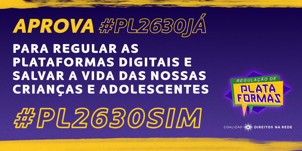 cdr_br's tweet photo. A internet tem que ser um ambiente seguro para as nossas famílias, tem que proteger as nossas crianças. Chega de onda de ódio e notícias falsas #PL2630Sim #InternetSegura #PLContraFake https://t.co/sFNhC7rEVB