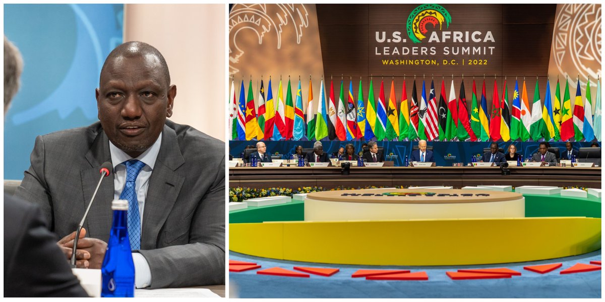 JUST IN: Kenyan President <a href="/WilliamsRuto/">William Samoei Ruto, PhD</a> furious, demands respect for African leaders after US-Africa Summit group meetings with <a href="/JoeBiden/">Joe Biden</a> and <a href="/SecBlinken/">Secretary Antony Blinken</a>, says African leaders mistreated and treated like school kids

"We have made the decision that it is not intelligent for 54 of