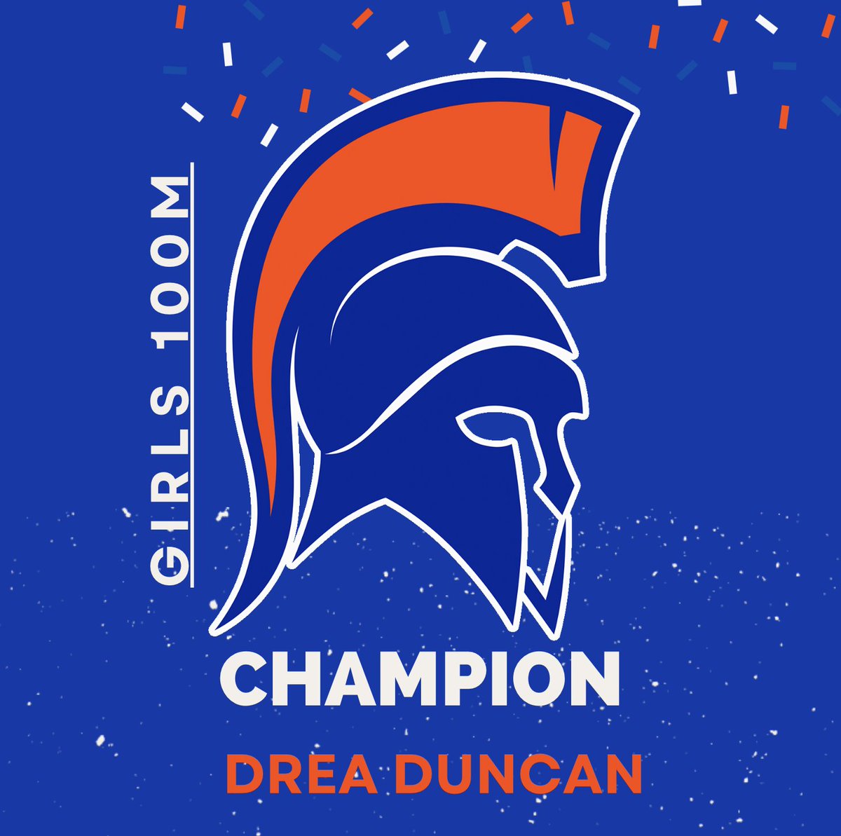IslandTrackXc's tweet photo. Drea Duncan is your Regional #champion in the 100m - running the #2nd fastest time in school history https://t.co/TQfVZyGleq