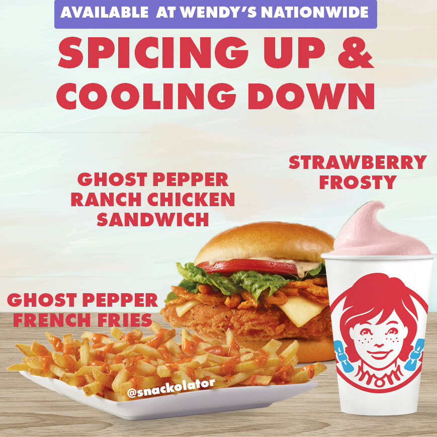 Snackolator on Twitter "Wendy's just announced three returning