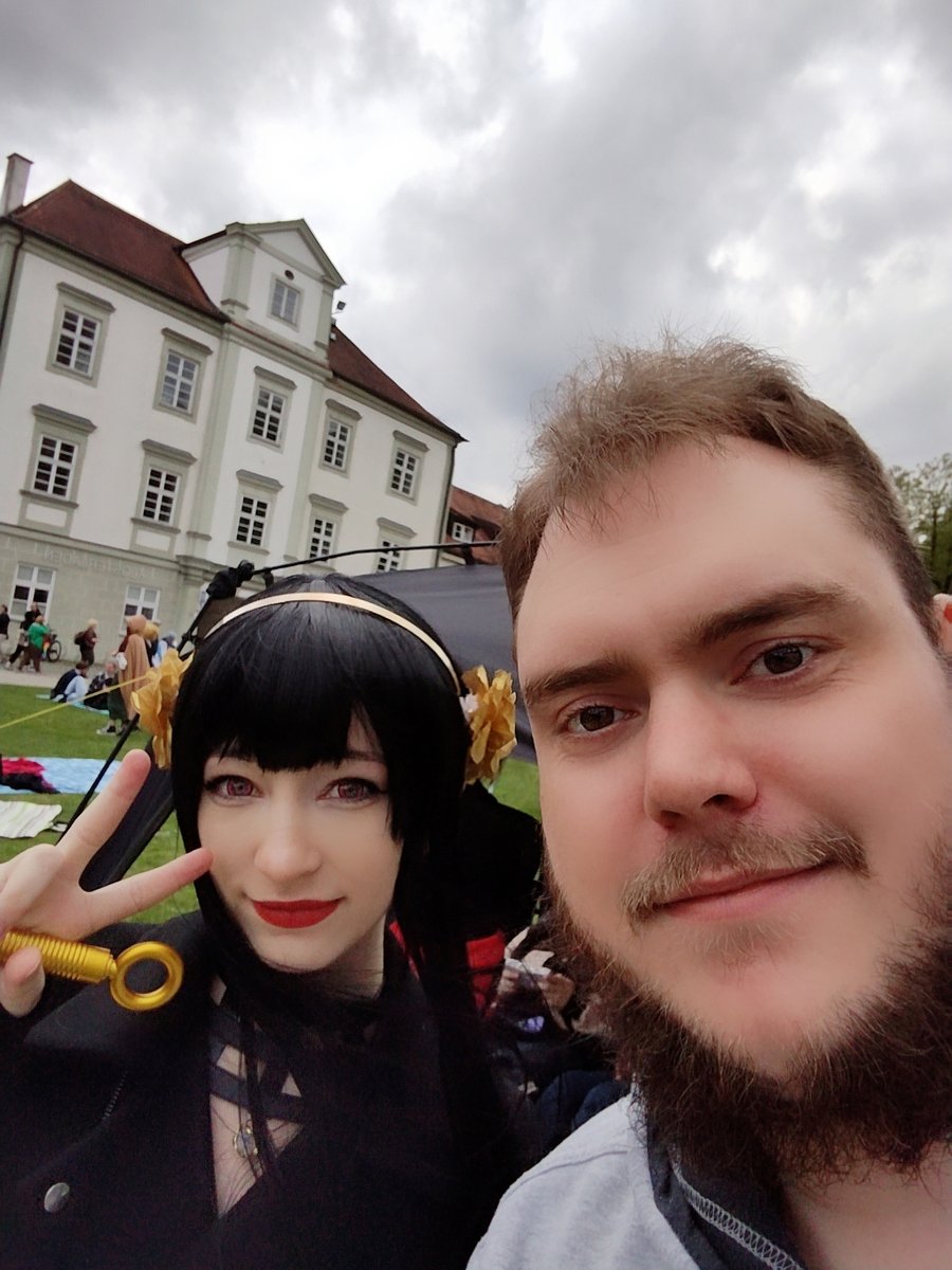 Kakun_Desu's tweet photo. At #animuc2023 I saw my Princess! The beautiful #Keekihime allowed me to take pictures with her. She is super friendly, cute and very easy to talk to! She is even more beautiful IRL! The pictures don't do her justice! I was very nervous around her the entire time. But also so grateful and happy! I will never forget this day! Her cosplay was absolutely amazing as well. I'm proud to have a picture with such a professional!