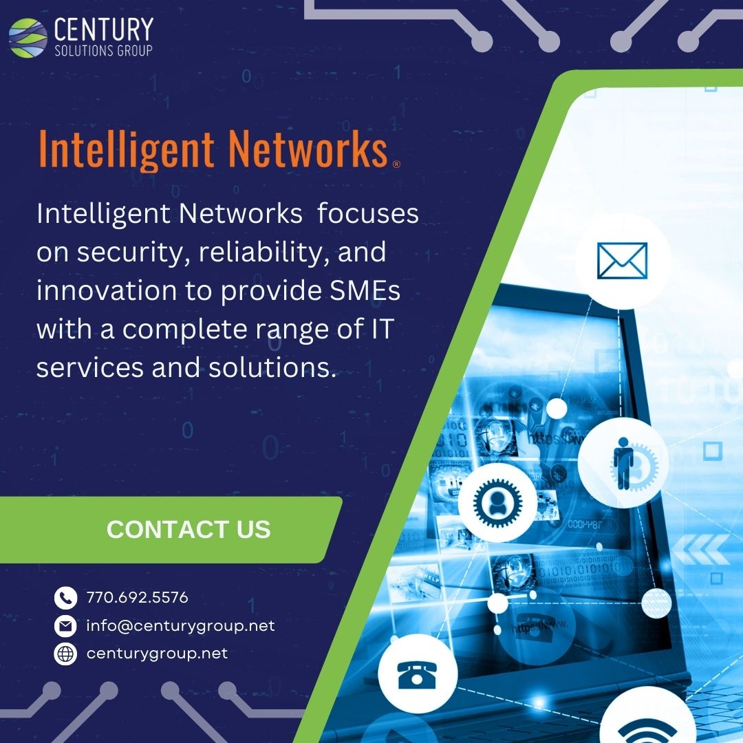 CenturyGroupIT's tweet photo. Intelligent Networks® is the ultimate managed IT service for small and medium-sized businesses in Atlanta! Our innovative approach ensures your network is secure, fast, and always available. 
https://t.co/LsaHQcELvq 
#IntelligentNetworks #managedITservice #AtlantaBusinesses https://t.co/Tpq1oGm4ap