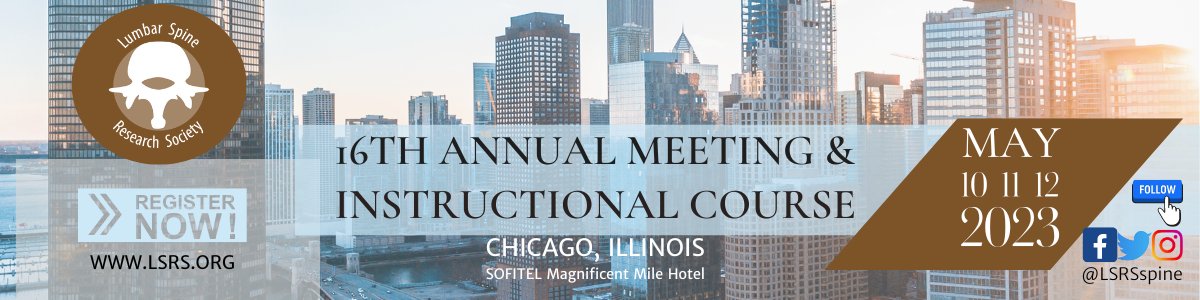 LSRSspine's tweet photo. Thank you JNS for once again publishing the LSRS Annual Meeting Abstracts! 
VISIT: https://t.co/n3v5mmPa57 for online publications of 2023 Abstracts >>May 2023 JNS: Spine issue
@TheJNS 
#orthotwitter #spine #neurotwitter @WomenSurgeons @TweetsOrtho @WINSneurosurge1 #MedTwitter https://t.co/RUUBzwiebc