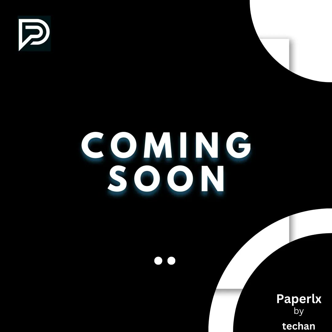 Paperlx's tweet photo. Exciting news! Paperlx is on its way, ready to transform the way you handle your documents. Stay tuned for more details! 

.
.
#Paperlx #DocumentManagement #simplifyyourlife #Comingsoon #GoPaperless https://t.co/z6OOg8NFH0