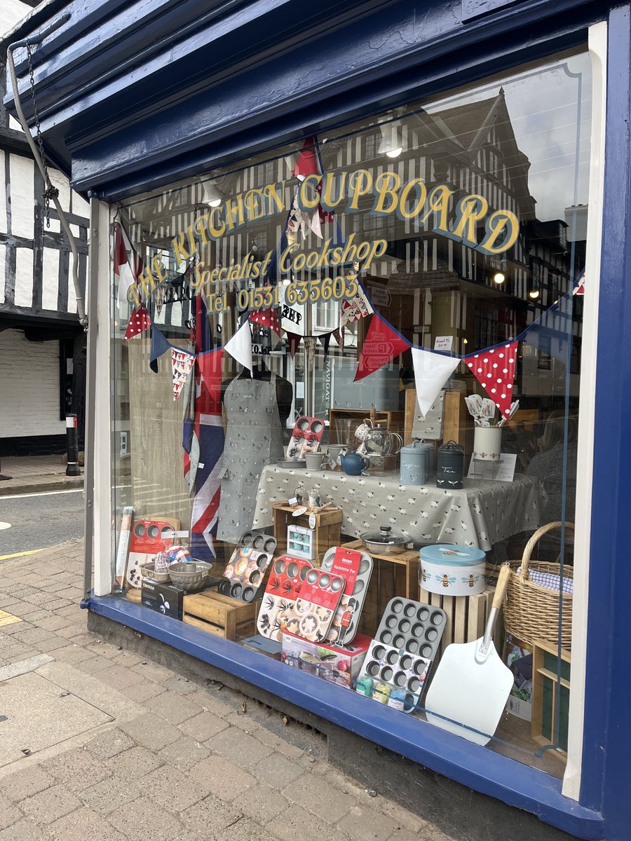 MILERHS's tweet photo. Something about a good old cook shop jammed with stuff #KitchenCupboard #Ledbury #Herefordshire https://t.co/c8U97Hjw9a