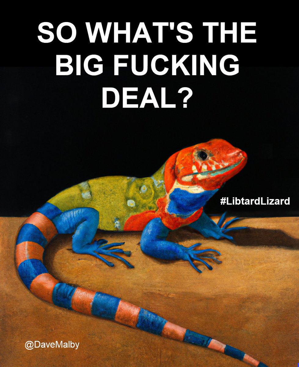 DaveMalby's tweet image. #LibtardLizard .... Late-night TV eats shit!