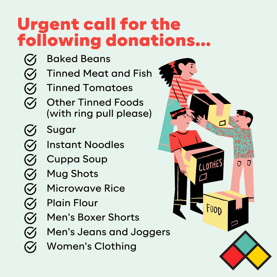 archerproject's tweet photo. We accept donations at The Archer Project (behind Sheffield Cathedral on Campo Lane) Mon-Fri, 10am-12noon.

Alternatively you can leave donations at our Social Enterprise, @printedbyus, in Orchard Square; open 9:30am-5pm Mon-Sat and 11am-4pm Sundays.

Thank you. https://t.co/Ns5iqAyXYR