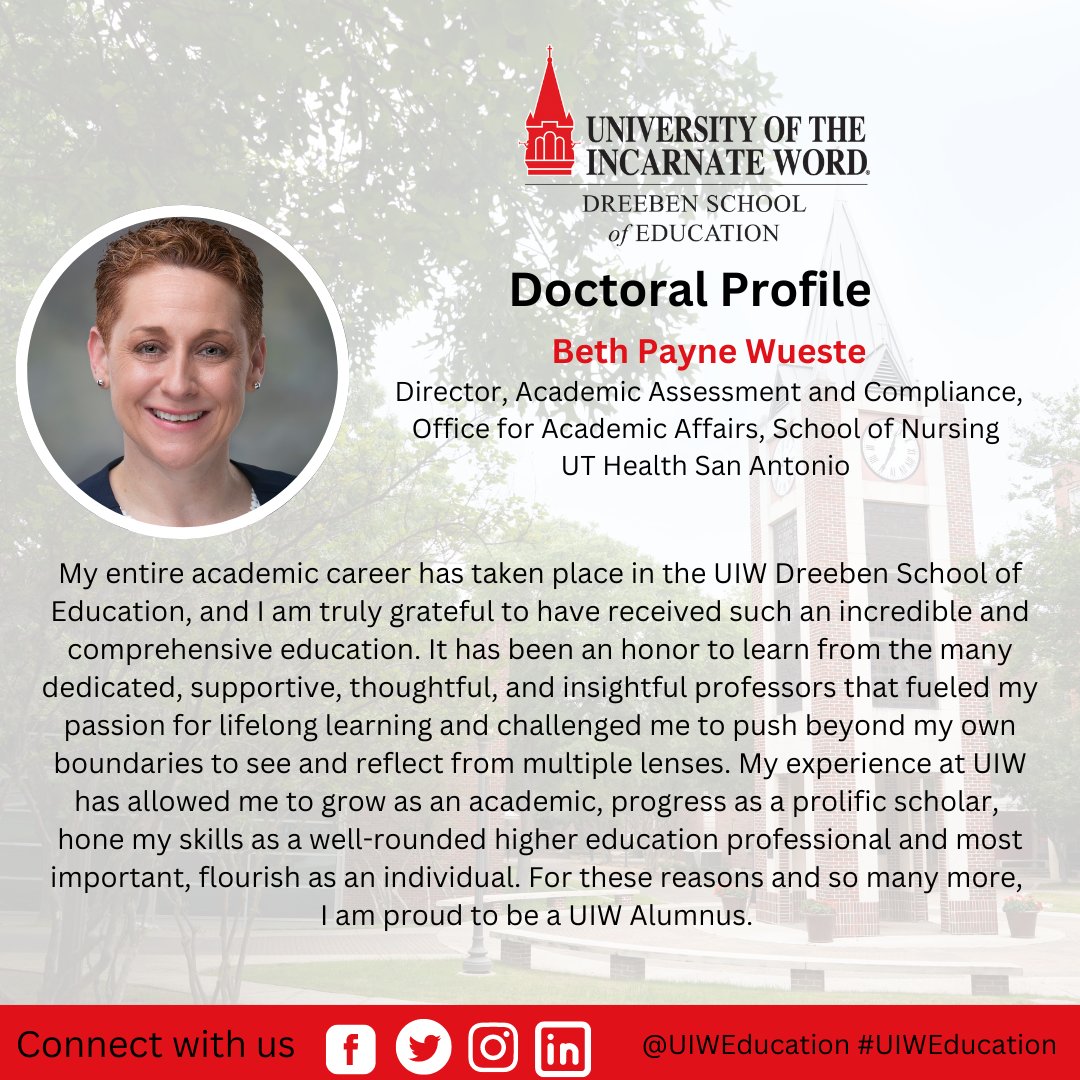 UIW Education tweet media