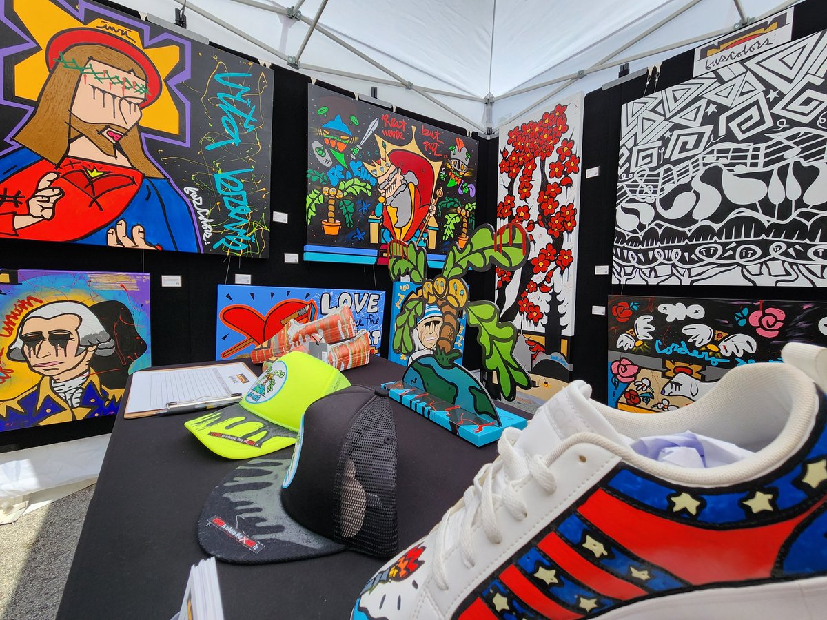guscolors's tweet photo. Next art fair is 𝗠𝗮𝘆𝗳𝗮𝗶𝗿𝗲 𝗯𝘆 𝘁𝗵𝗲 𝗟𝗮𝗸𝗲 with @PolkMuseumofArt! Link in bio ☝️
🖼 Booth 181
📆 May 13 - 14 | 9am - 4pm 
📍 Lake Morton Park, Downtown Lakeland, Florida

#GusColors #MayfairebytheLake #FloridaArt https://t.co/cZTmSJ53Xb