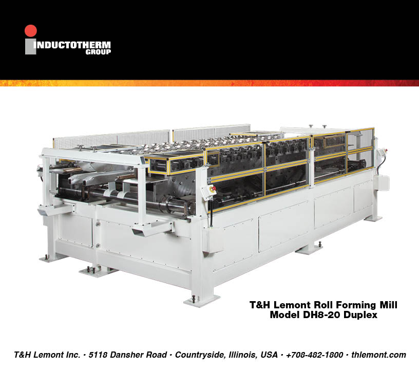 thlemont's tweet image. Investing in a custom-made mill from T&amp;amp;H Lemont is the first step in making roll-formed profile your way.  Contact T&amp;amp;H Lemont today to discuss a mill tailor-made to your requirements (708-482-1800 or sales@thlemont.com).
#steelfabrication #manufacturing #rollforming #profile