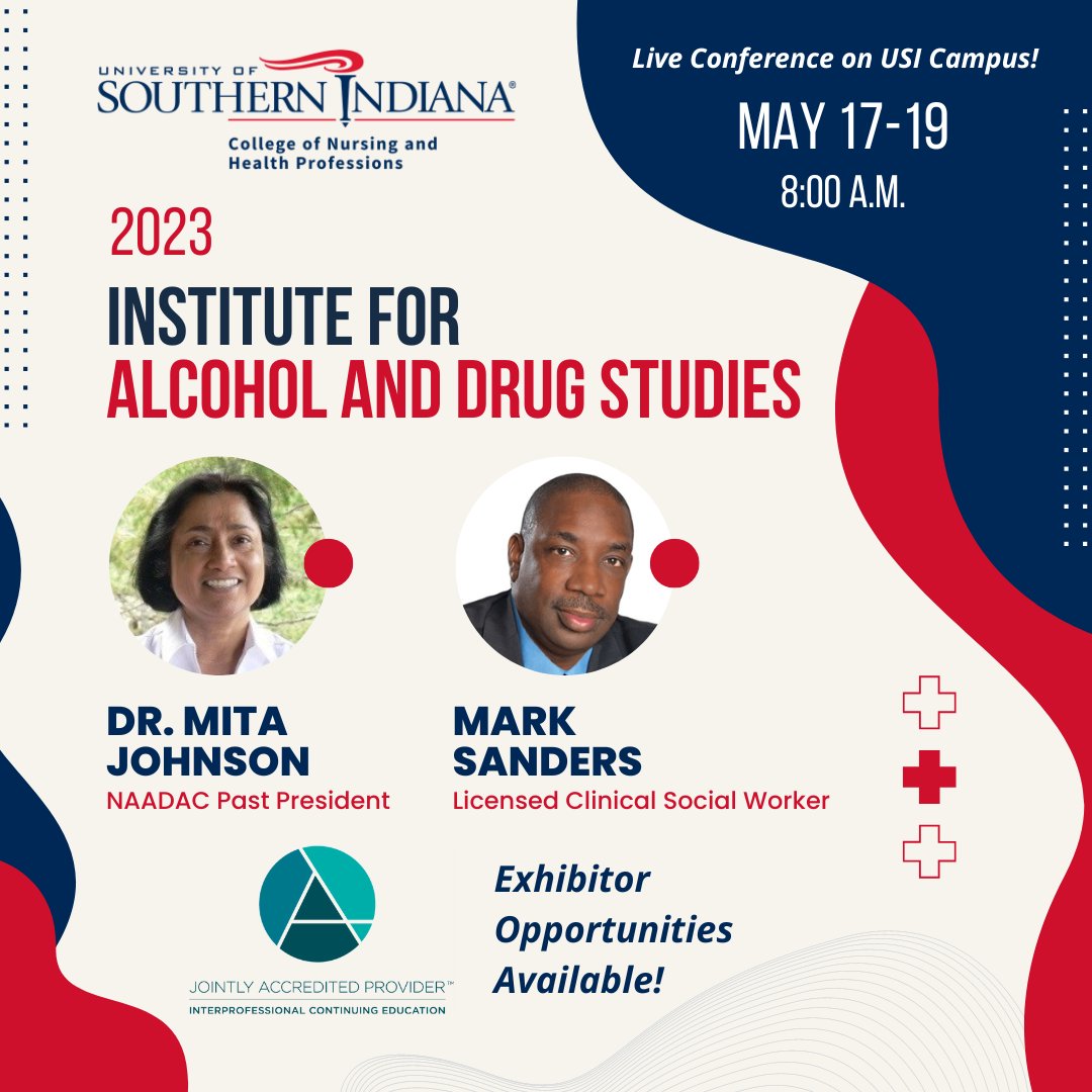 Don't miss out on this conference at USI, May 17-19. Register at usi.edu/iads