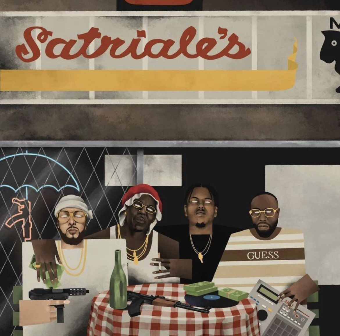 SnottyThereal's tweet photo. Shout out @stab_master for this fire piece of artwork ! Shout out my brothers @MickelasCage , @ProDillinger , & #RobDeniro .
Possible album cover ? 👀 https://t.co/iVATFAlSc9