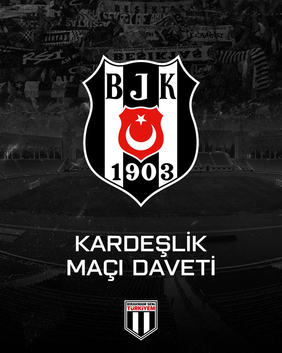 Türkiye'nin 120 yıllık çınarı, büyük <a href="/Besiktas/">Beşiktaş JK</a>  Jimnastik Kulübü! Depremzedeler yararına oynanacak dostluk maçında sizleri Bakü'de ağırlamaktan gurur ve mutluluk duyarız. 

Saygılarımızla,

Sabah FK ailesi.