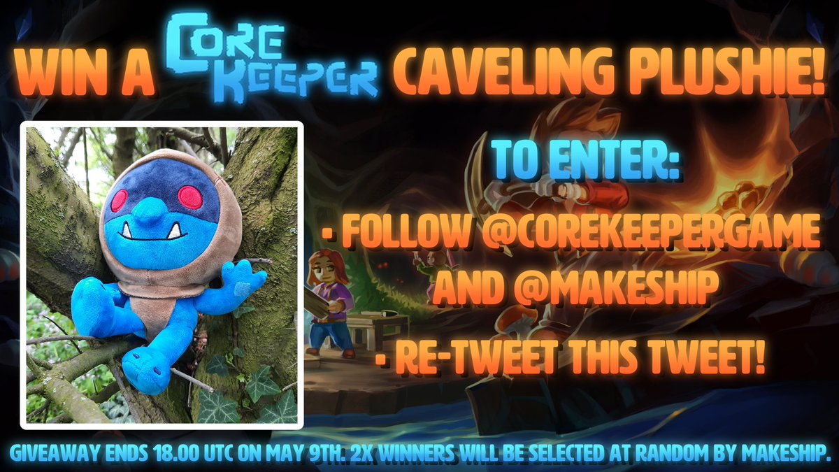 뉴비) 이번 굿즈 동굴인 인형 가지고싶은데 참여하는 방법 아는사람? - 코어키퍼 마이너 갤러리