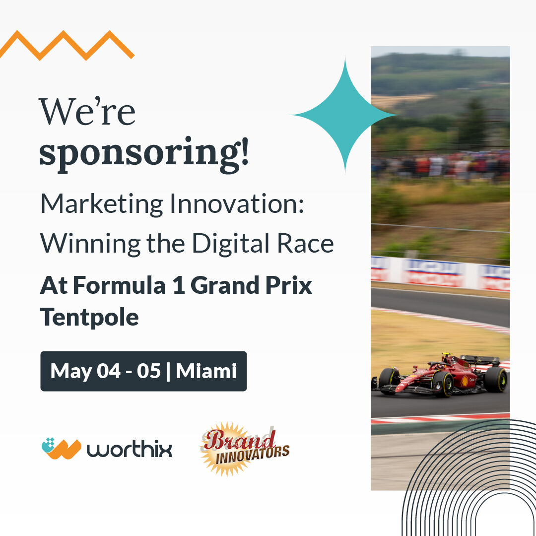 worthix's tweet photo. Exciting news! @Worthix is sponsoring the Marketing Innovation event by BrandInnovator during F1 Miami. Join us to learn about #CustomerValueAlignment from industry experts, including a conversation with our CEO and PUMA's VP of Marketing. https://t.co/7z81FEMqTa