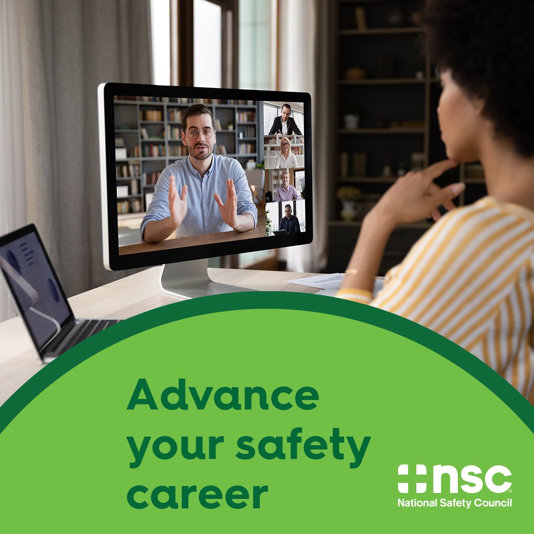 NSCsafety's tweet photo. Advance your safety career with new course offerings for the nationally recognized Advanced Safety Certificate program. We are offering Effective Safety Management Practices (ESMP) I and II to provide foundational instruction on safety management. #WorkplaceSafety https://t.co/3ldIIMA2C4
