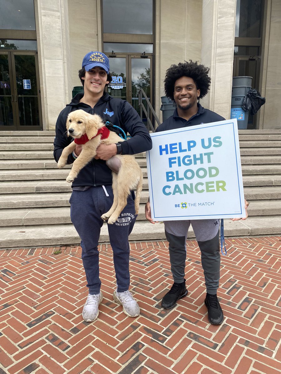 <a href="/ADubW2020/">Aaron Winston</a> and <a href="/JamesRinello/">James Rinello</a> got the call recently to help save a life and donated to make a difference. Who will be next @BeTheMatch ? Come sign up today from 11-3.