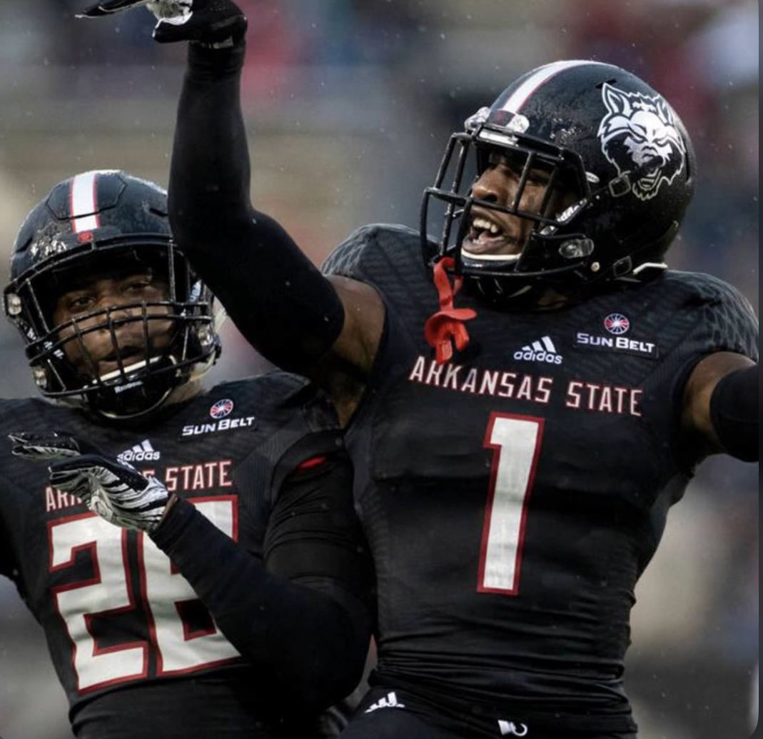 #AGTG blessed to receive my 2nd D1 offer from Arkansas State <a href="/CoachLovings/">Marquase Lovings</a>