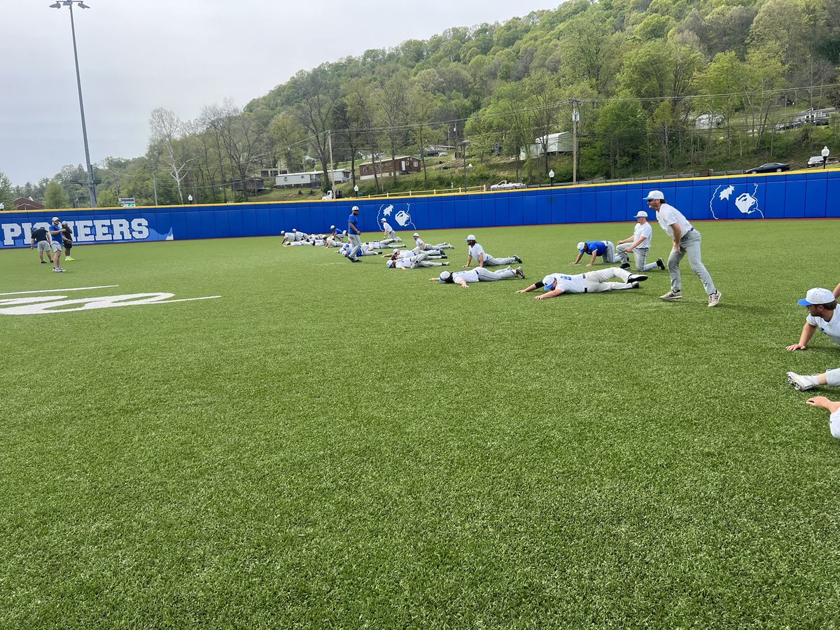 GSU Strength coaches dedicating time on the field making sure our bodies are prepped!