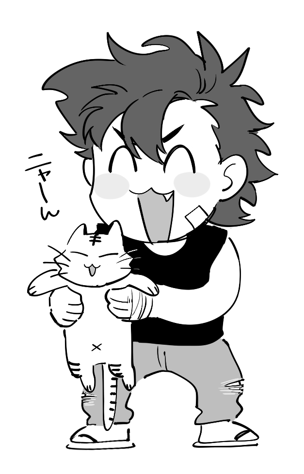 千堂描いててかわいすぎて笑っちゃった