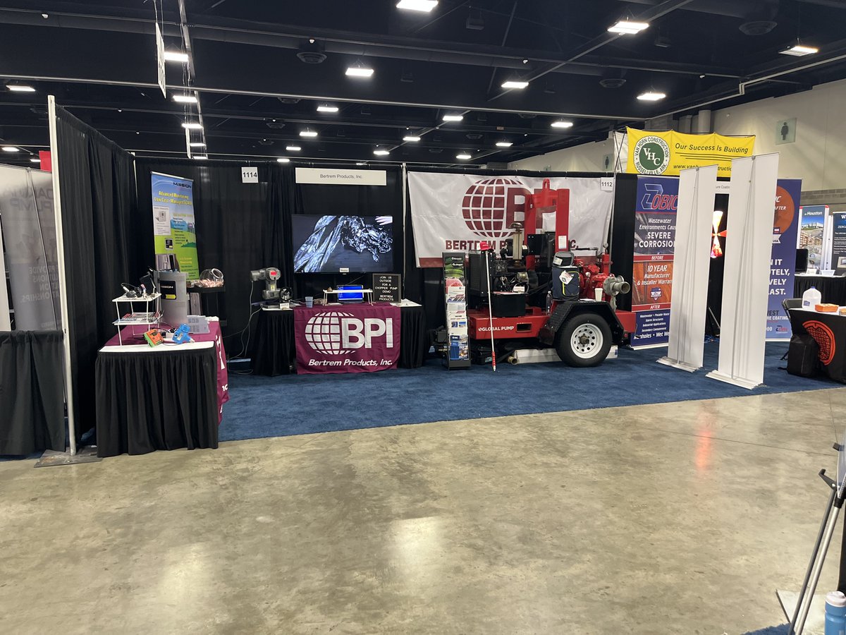 BertremProducts's tweet photo. Things are starting to wrap up at The Arkansas Water Conference but there is still one day left! Come visit us and talk to our team of experts. We will be here till May 3rd ready to serve you and answer your questions. https://t.co/ey2Vai93fJ
