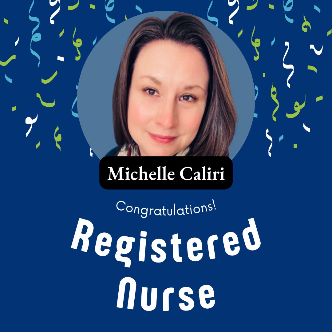 Senior Living Experts would like to congratulate our very own advisor, Michelle Caliri, who is now a Registered Nurse! We are proud of you!