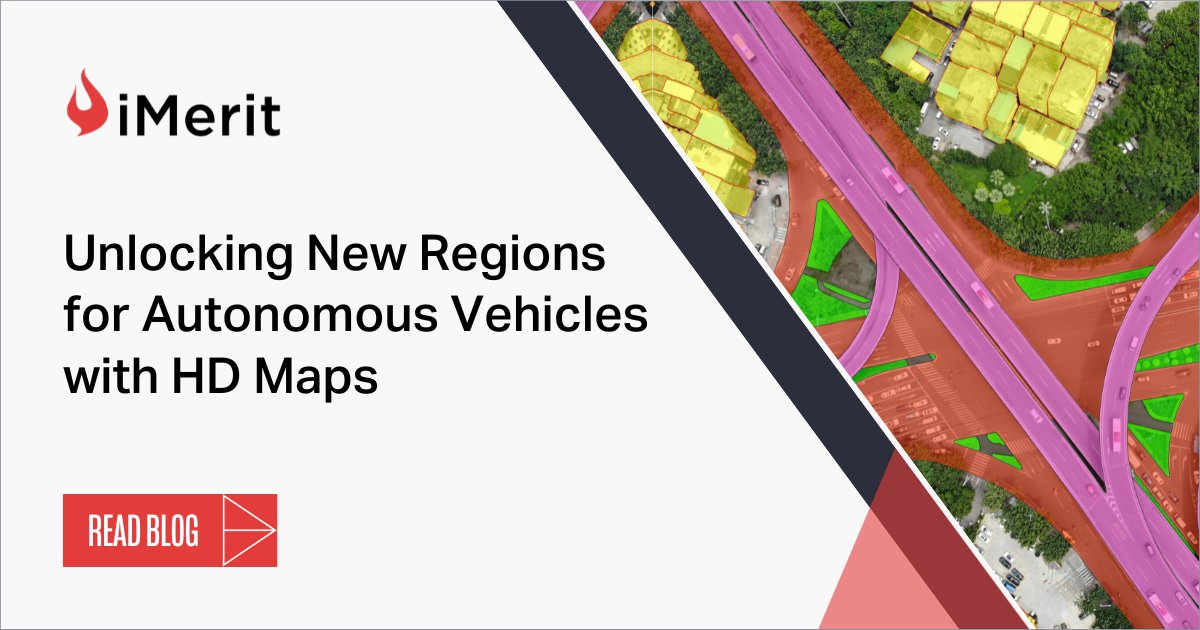 iMeritDigital's tweet image. High-quality #HDmaps are key to building a safe and secure autonomous mobility technology.

Our blog delves into #HDMapping and #Localization concepts and explains some of our #DataAnnotation use cases. 

Read now: hubs.ly/Q01NlL6W0 
 
#autonomousvehicle #driverless