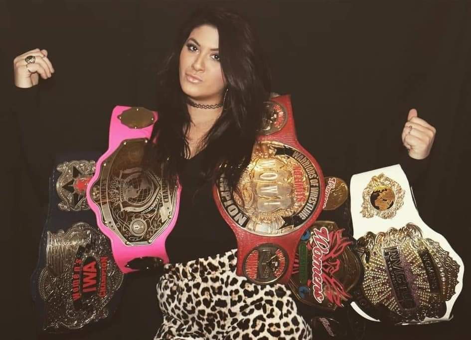 bobculturepod's tweet photo. Best friends. Bitter enemies. And a Whole Lotta gold over the years. These #TopGals have all been the faces of the Northeast Indies. This Sat., ALL 5 collide in the same ring for @TinaSanAntonio 's ISPW Women's Championship at @ISPWWrestling in Morristown, NJ. #WomensWrestling https://t.co/LCxaJTEWmX