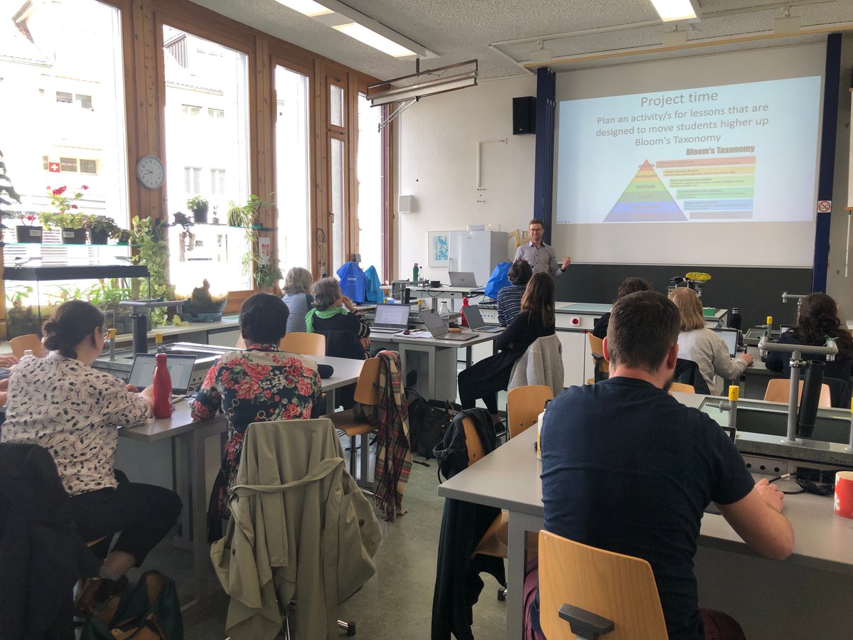 The very last workshop of active learning  <a href="/flippedlearning/">The Flipped Learning Network</a> <a href="/NZFlippedLearn/">NZ Flipped Learning</a> <a href="/flippedschool/">Gregory Green - Flipped School Pioneer</a>  with <a href="/MrLeCornu/">Jeremy LeCornu</a> and <a href="/Time2LearnAU/">Time2Learn</a> has taken place in Switzerland: Higher up bloom's taxonomy. Thanks all of you for this excellent workshop and hopefully again in 2024/2025 <a href="/MrLeCornu/">Jeremy LeCornu</a>😊