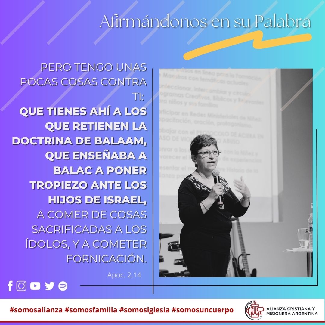 ACyMArg's tweet photo. Buen día,
Encontramos una advertencia a retener doctrinas falsas.  El temor, es una puerta abierta a creer falsedades. Debemos examinarnos a la luz de la Palabra, descubrir y renunciar a enseñanzas falsas que pueden estar en nuestro interior. https://t.co/G6tdXta8N3