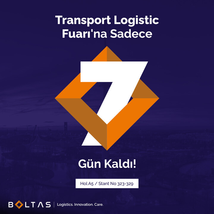 cobantur_log's tweet photo. 🔶Heyecan dorukta! Transport Logistic Fuarı'na sadece 7 gün kaldı. Sizlerle buluşmak için hazırız!

📍Hol A5 / Stant No 323-329

#BOLTAS #BoltasLogistics #Lojistik #Logistics #Innovation #Care #GelecekBizim #Fuar #Fair #Munich #München #TransportLogistic #TransportLogisticFair https://t.co/w9iIiOWLT6