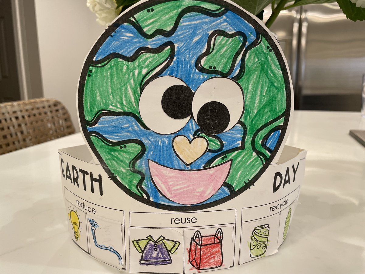 My (belated) #EarthDay message comes from my inspiration to act with purpose, my kids. This is the hat my 4 year old made me: Reduce, Reuse, Recycle - a good reminder to never lose sight of the fundamentals. Allow yourself a moment to remember what moves you today.