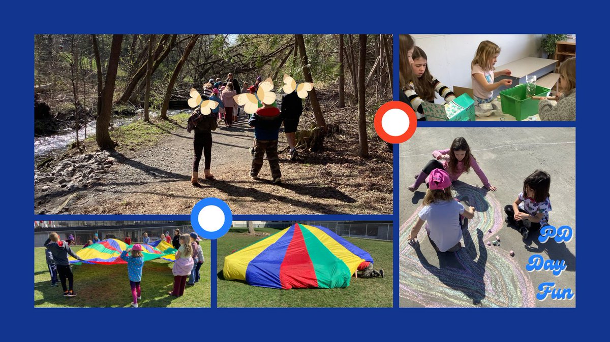 So much fun to be had on our Friday PD Day! #getoutside #play #creativity #fun