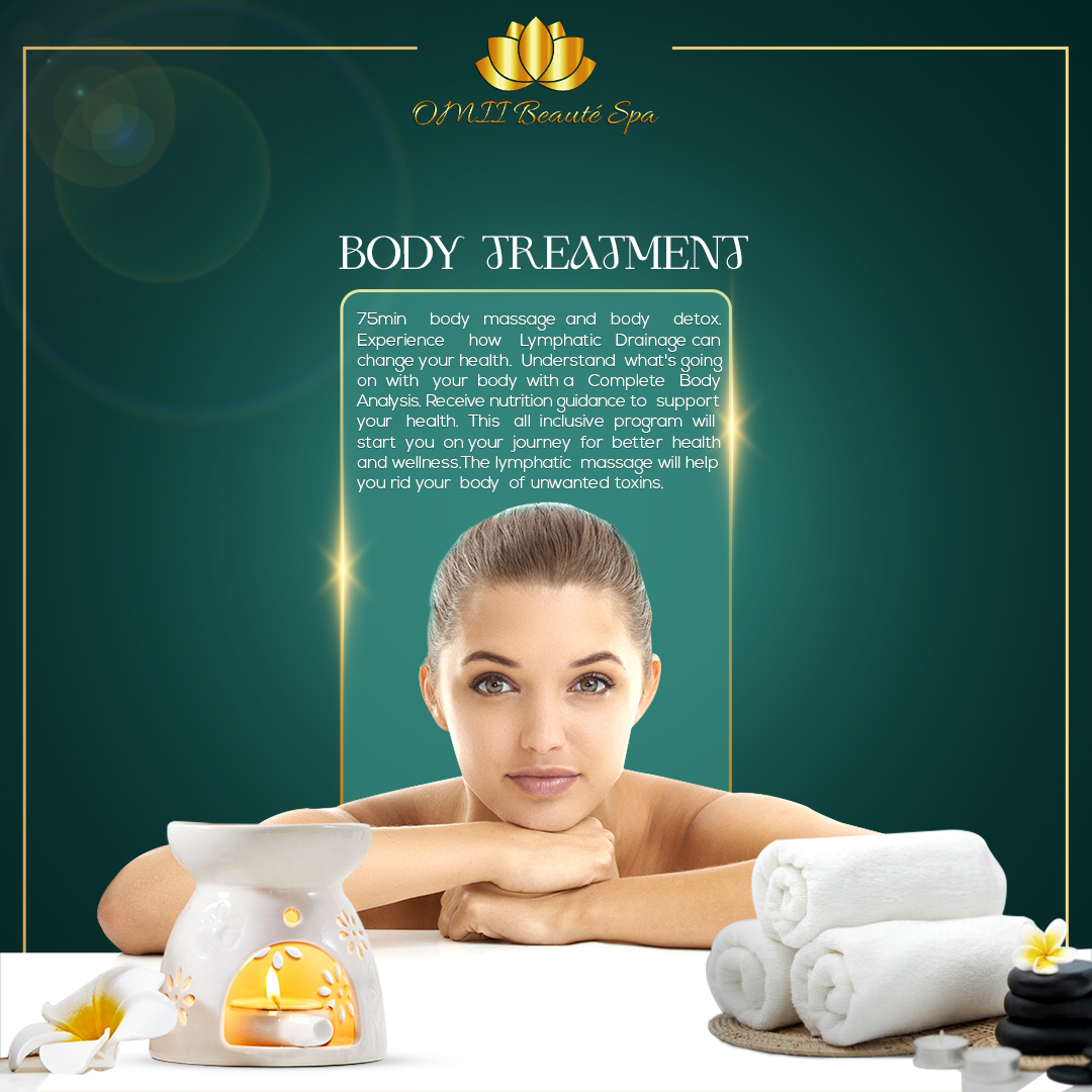 Omiibeaute_spa's tweet image. 🌿✨Ultimate Wellness Journey!✨🌿 Indulge in a 75-min Body Massage &amp;amp; Detox with Lymphatic Drainage to rejuvenate your health💆‍♀️. Get a Complete Body Analysis + Nutrition Guidance 🍏📈. Flush toxins &amp;amp; embrace a healthier you🌸💦. #WellnessJourney #BodyDetox #MassageTherapy
