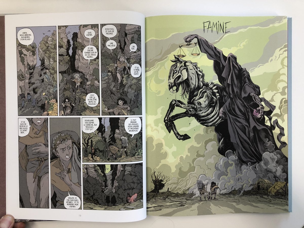 « La Voix des bêtes, la faim des hommes », par @ThomasGilbertBD , en librairie le 26 mai, @EditionsDargaud !