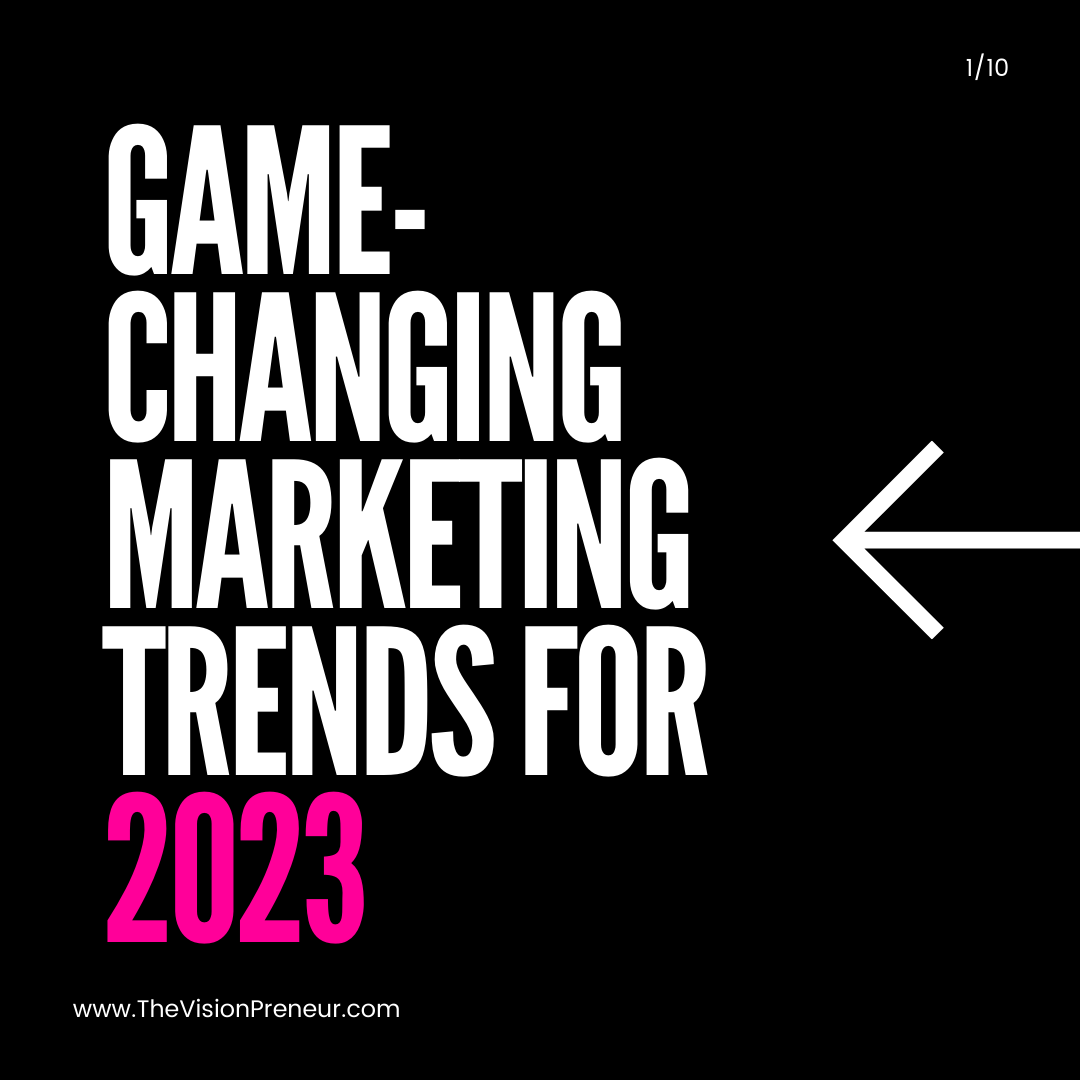 Vision_Preneur's tweet photo. Marketing is changing. And being prepared for it will help your business stay afloat in the marketing and business game. 

Marketing trends that no longer work👇🏽: 

❌ Mass email blasts. Instead, segment your audience
❌Overly promotional marketing. Instead, make it personable
❌ https://t.co/lSakQEGaoe